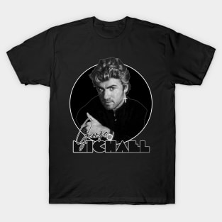Retro George Michael 80s Icon Tribute T-Shirt